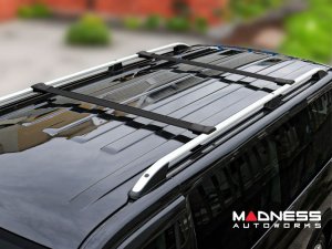 Volkswagen ID. Buzz Roof Rack Cross Bars - Black - for OEM Roof Rails Volkswagen ID. Buzz Roof Rack Cross Bars - Black - for OEM Roof Rails